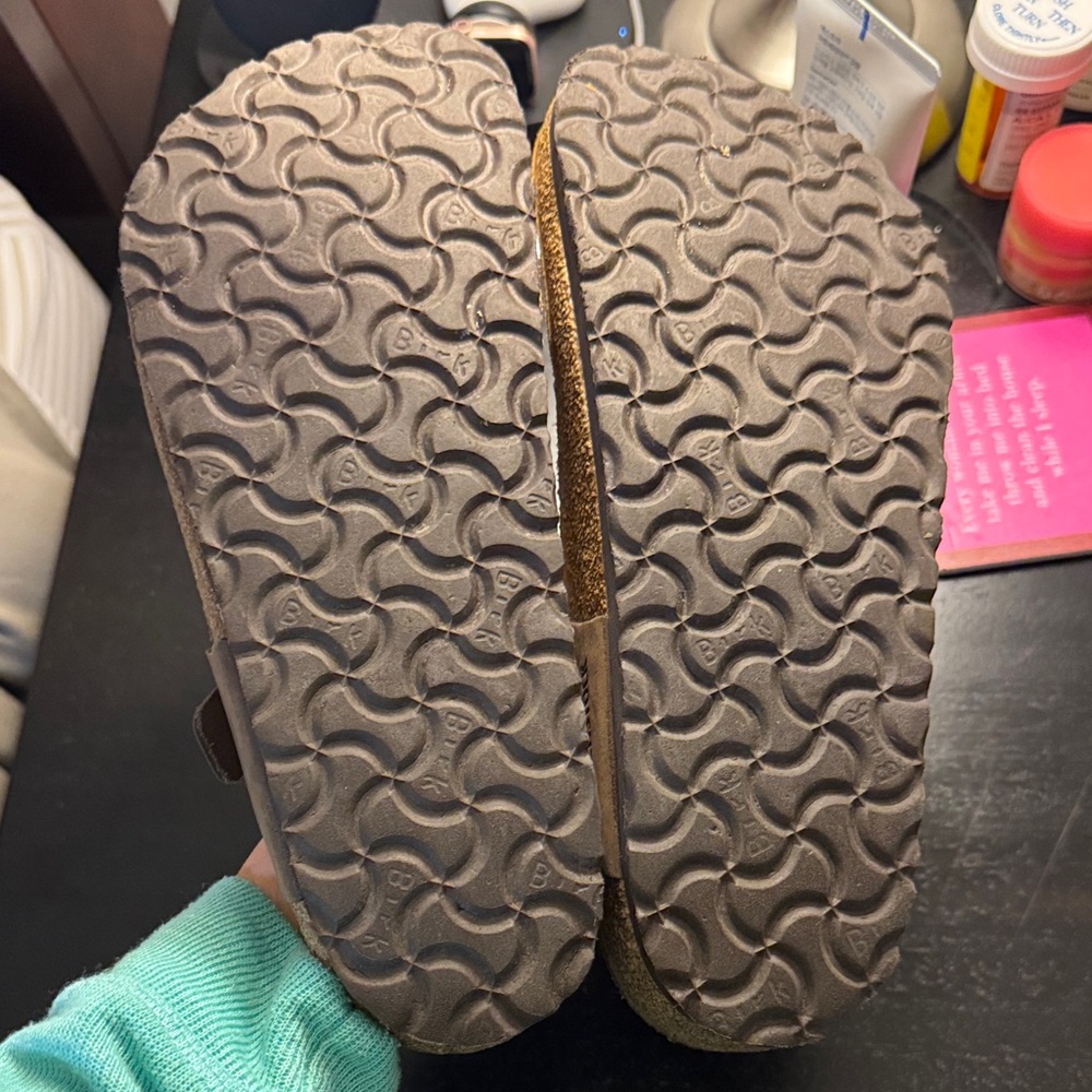 Birkenstock Leather Sandals with Braided Straps, size 38 - Picture 2 of 4